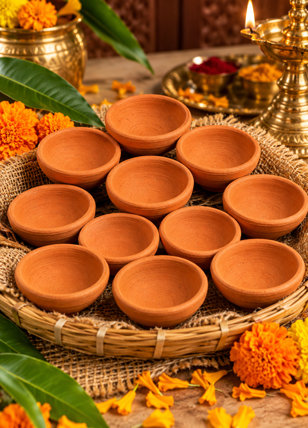 Traditional Handmade Mitti Deepak