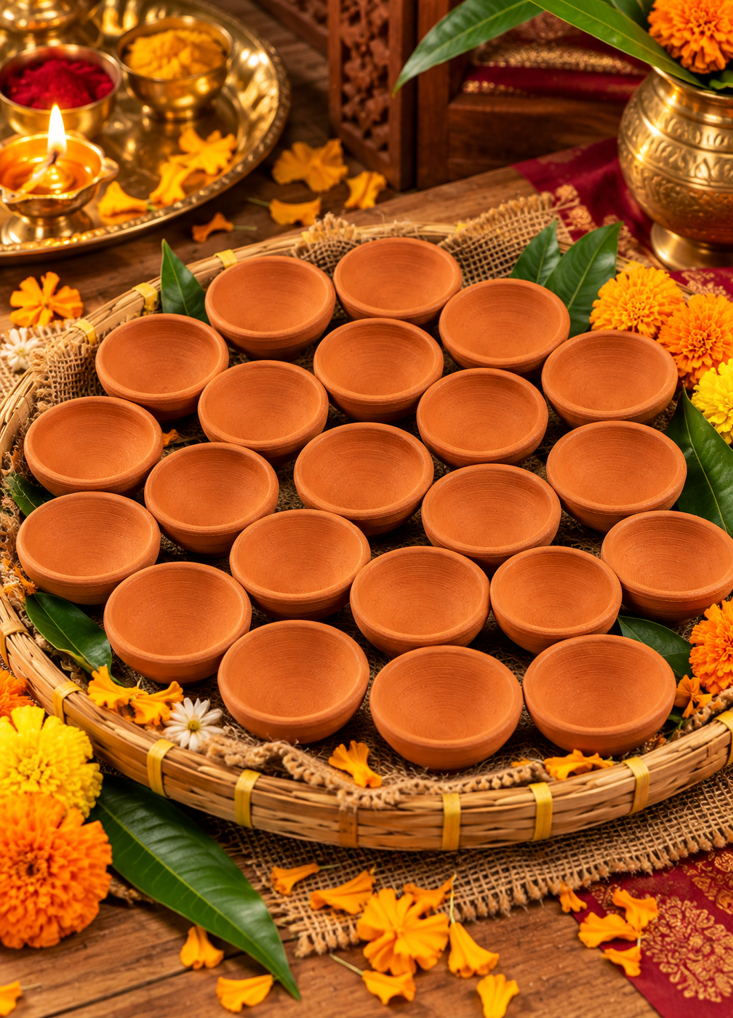 Traditional Handmade Mitti Deepak
