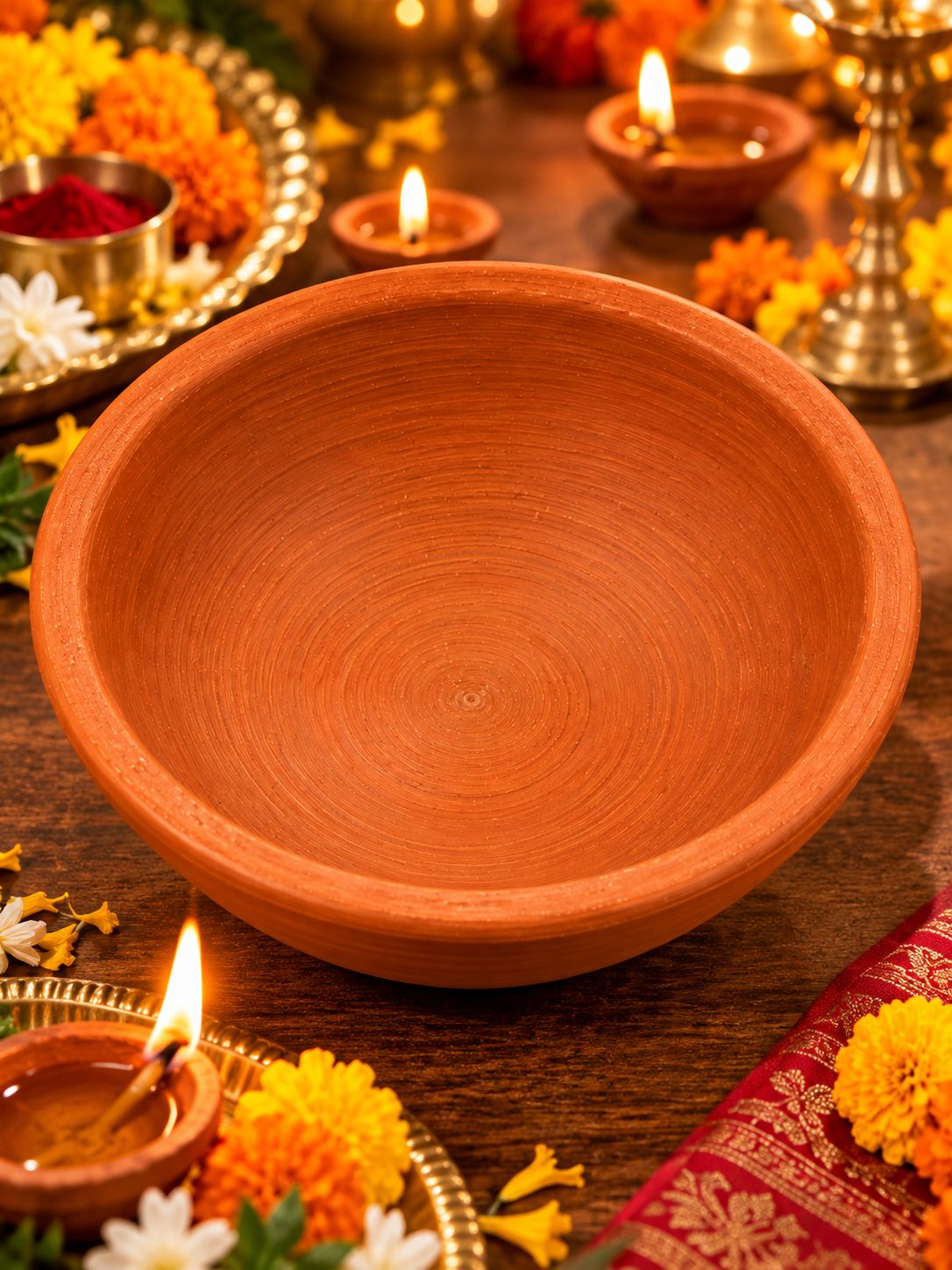 Handmade Mitti Surahi Deepak 
