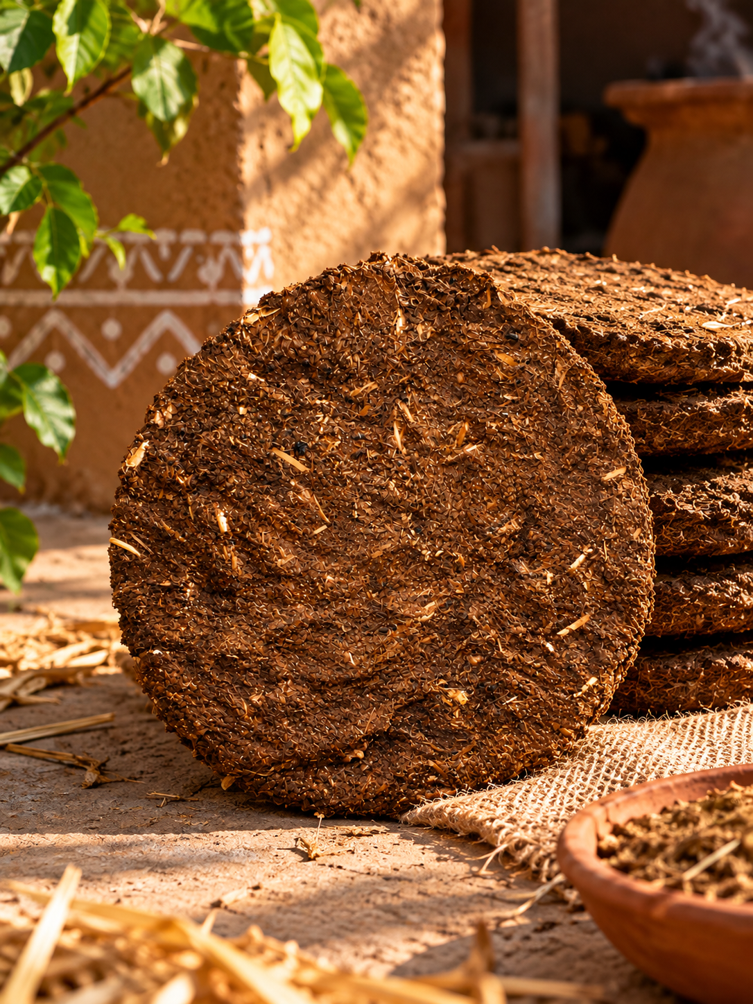 Natural Cow Dung Cake-Upla