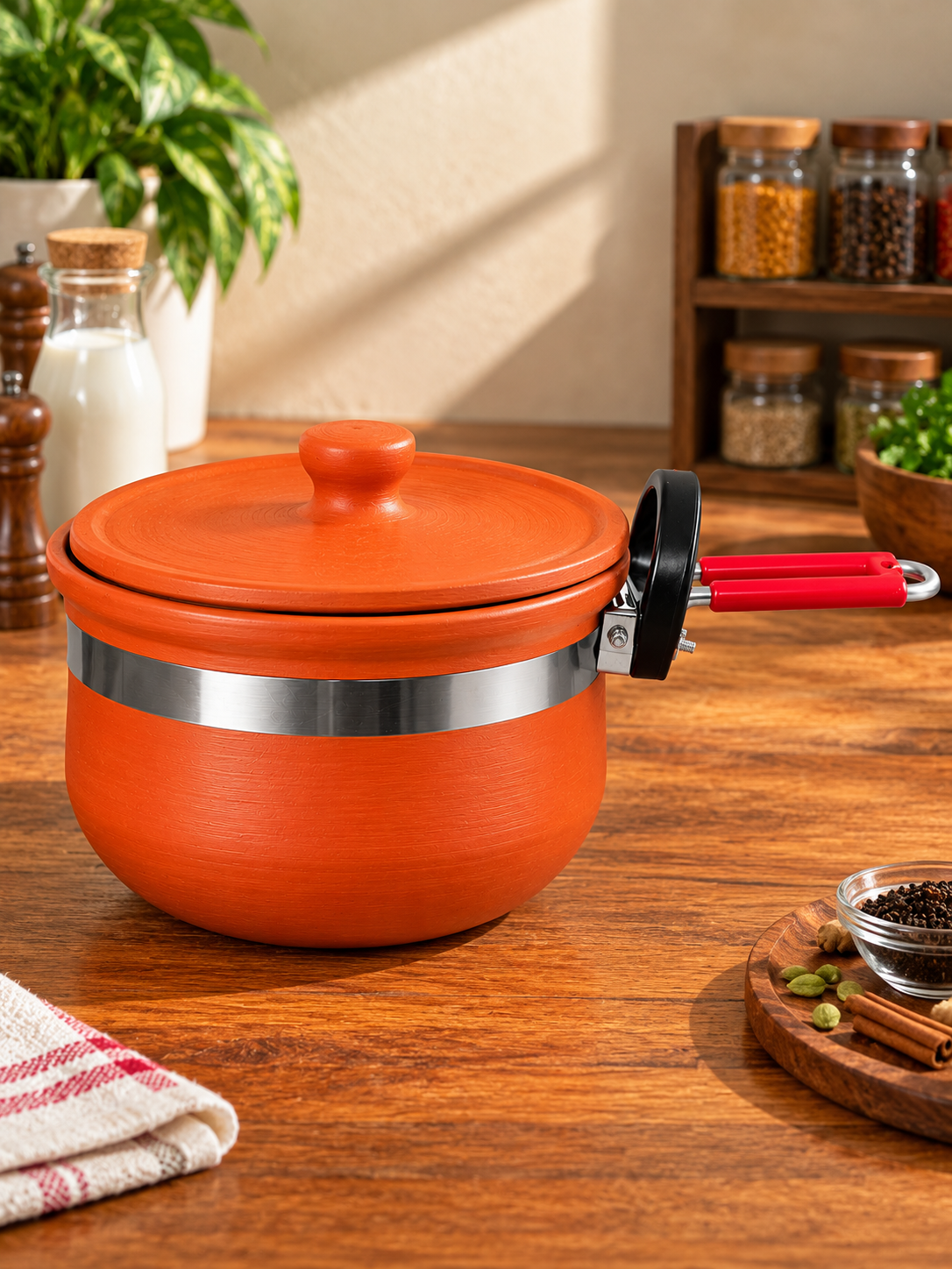 Handmade Mitti Cooking Pot-Large