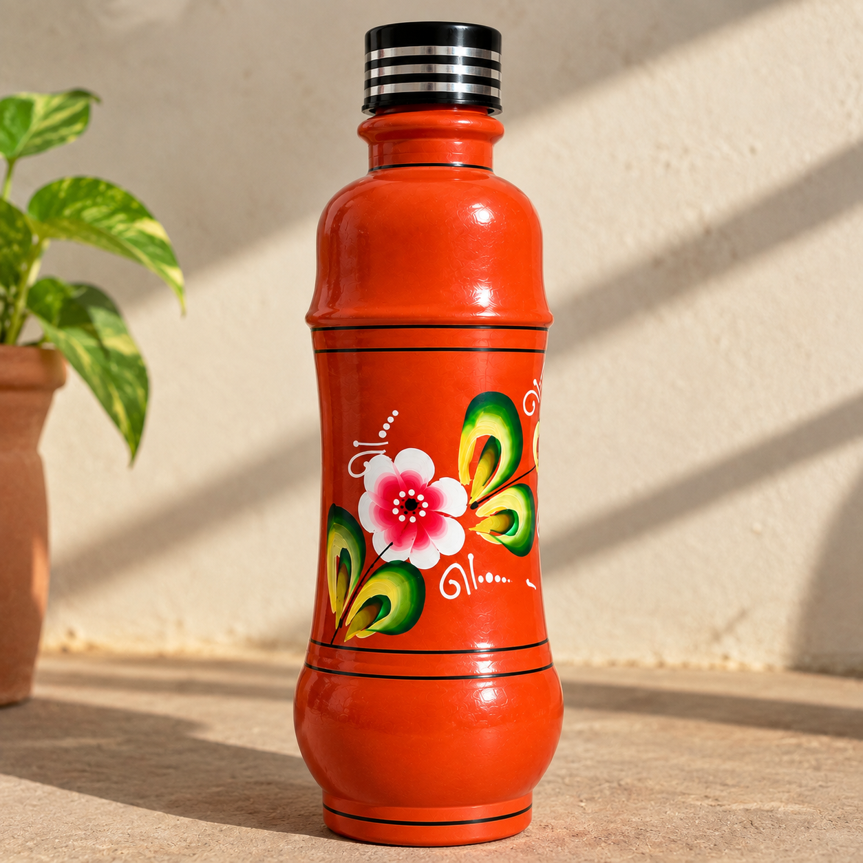 Decorative Mitti Bottle-1 Litre