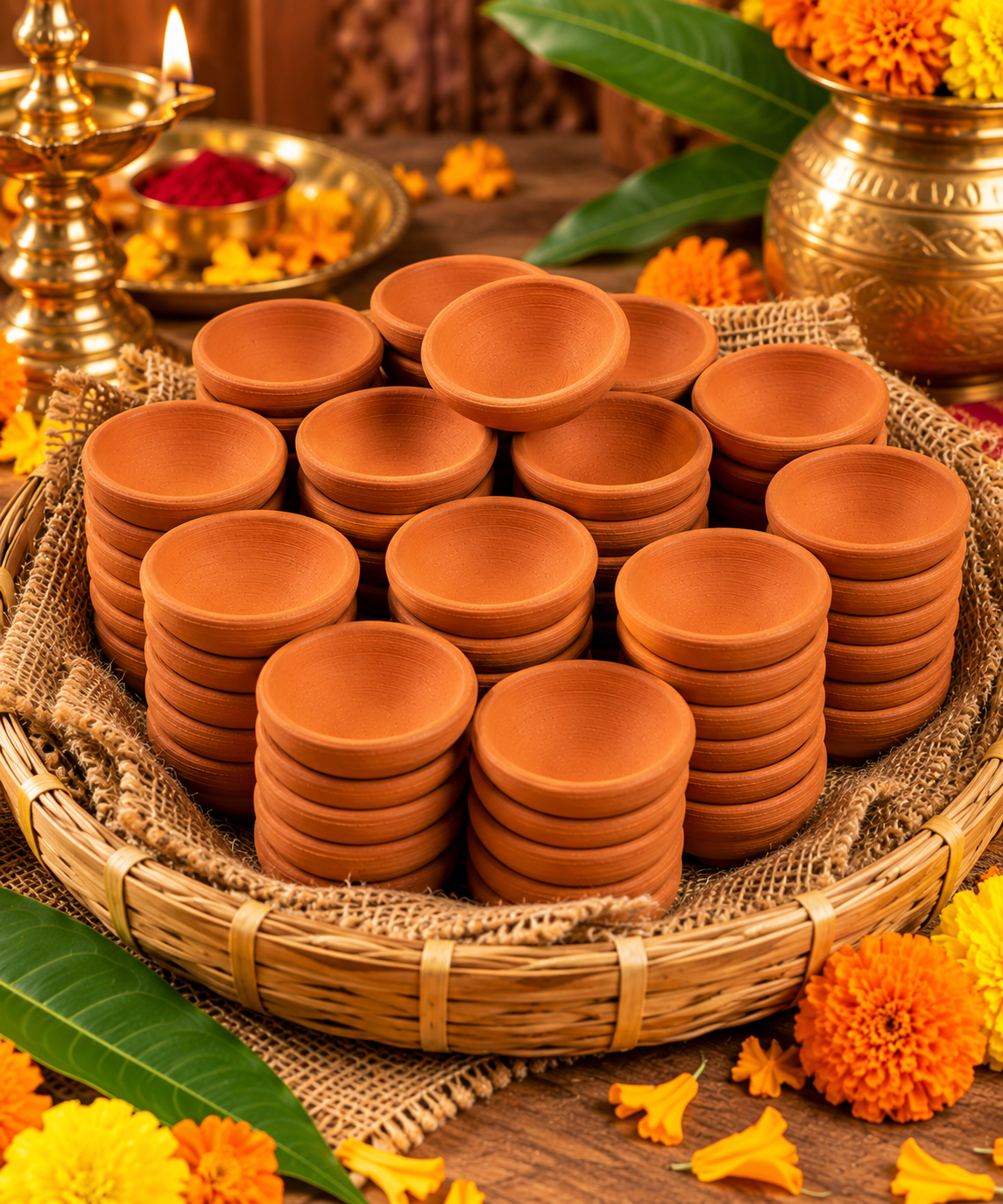 Traditional Handmade Mitti deepak