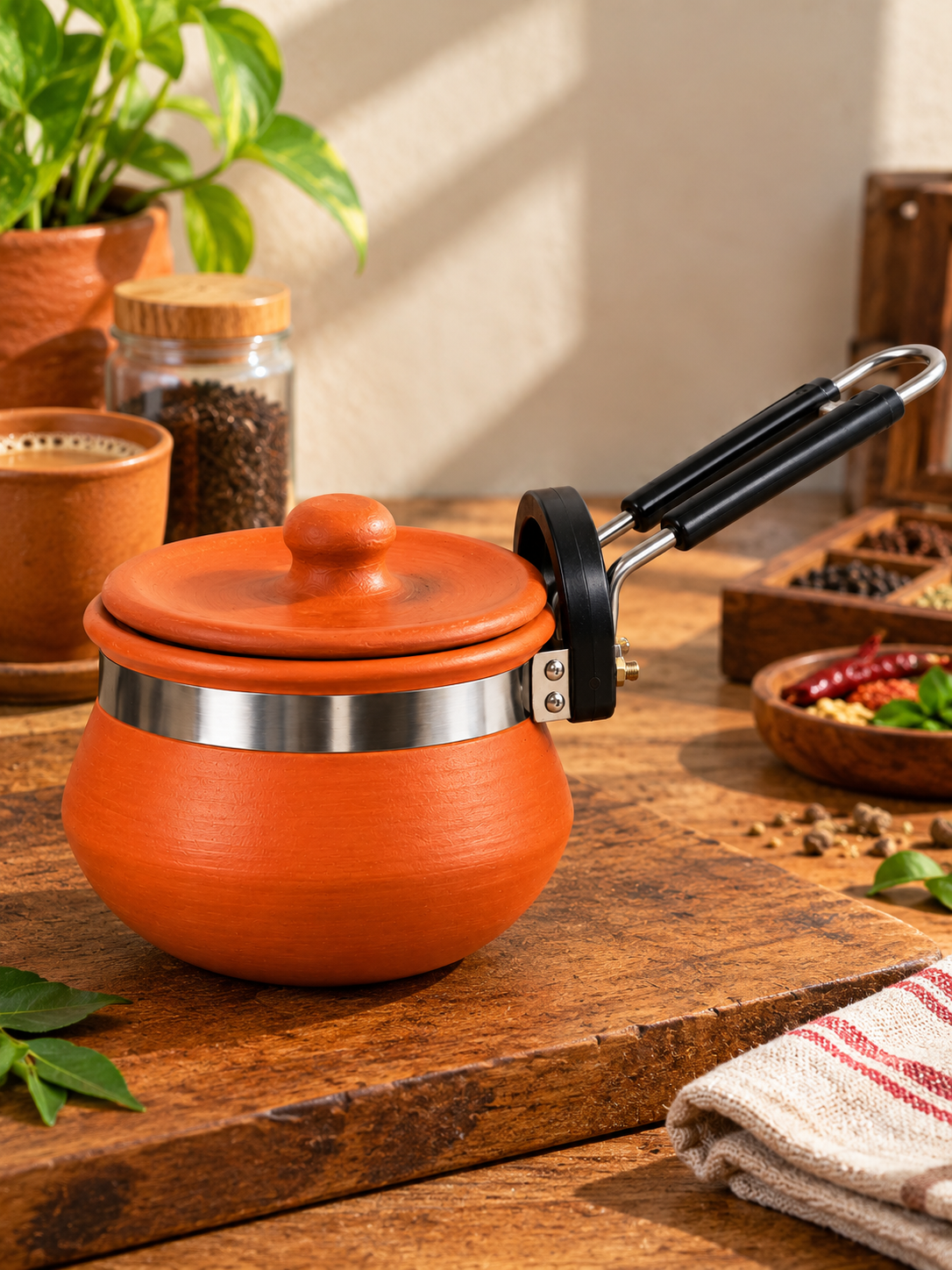Handmade Mitti Cooking Pot-Small