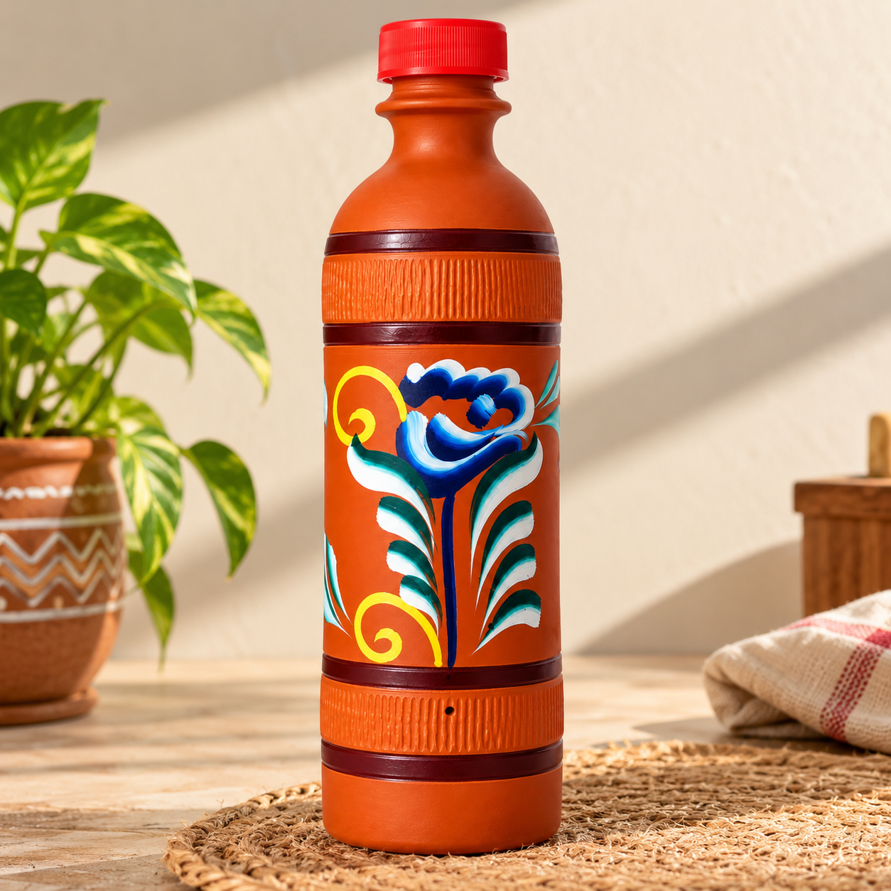 Decorative Mitti Bottle-750 ml