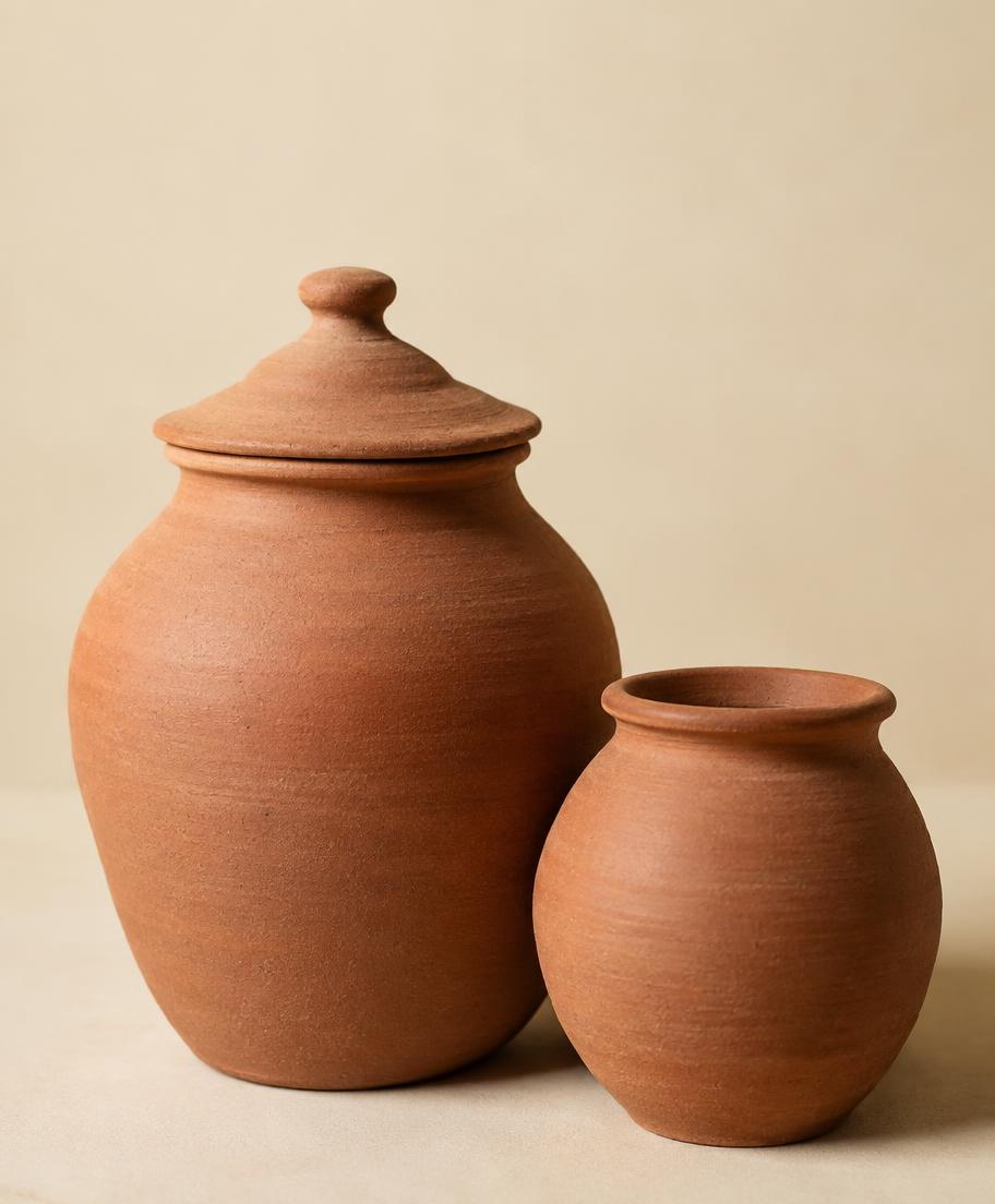 Terracotta Planter Trio view 2